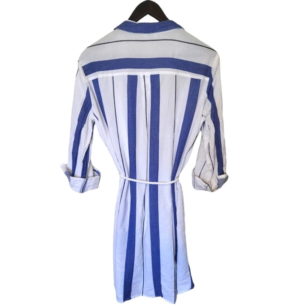 I.M.A. Luxury‎ Collection Grecian Button-up Dress with Rope Belt - Picture 2 of 9